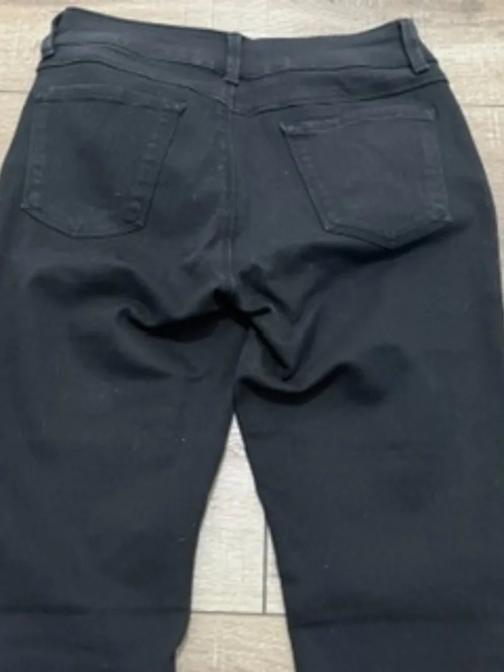 d. jeans black denim jeans Women’s Sz 10 high rise skinny denim pants